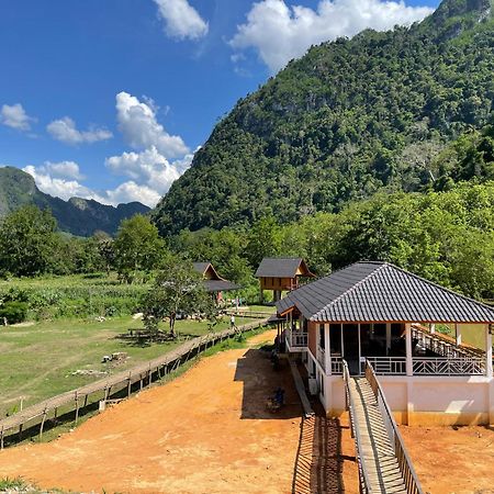 Eco Farm Stay And Hostel Nongkhiaw Kültér fotó