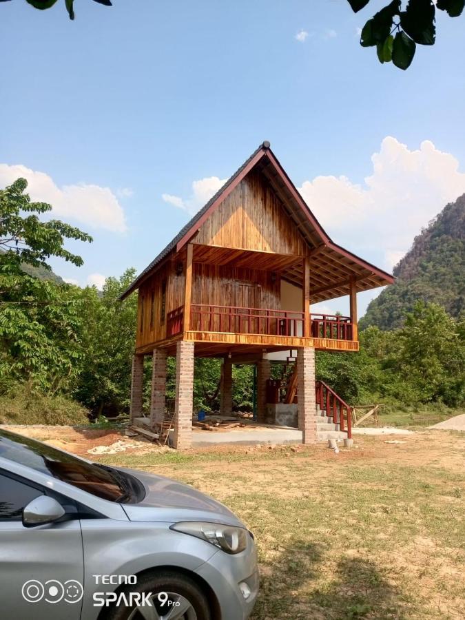 Eco Farm Stay And Hostel Nongkhiaw Kültér fotó
