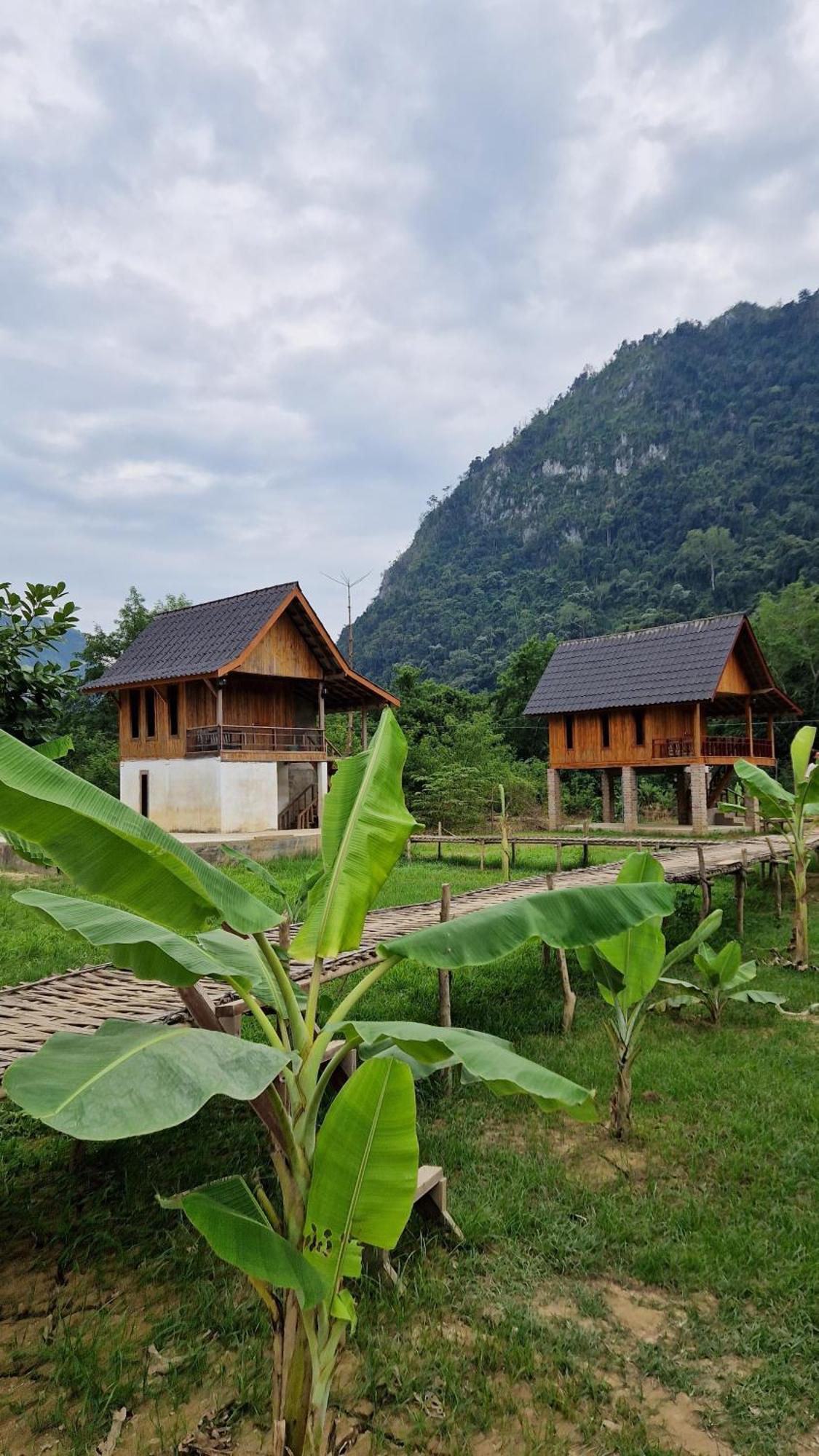 Eco Farm Stay And Hostel Nongkhiaw Kültér fotó