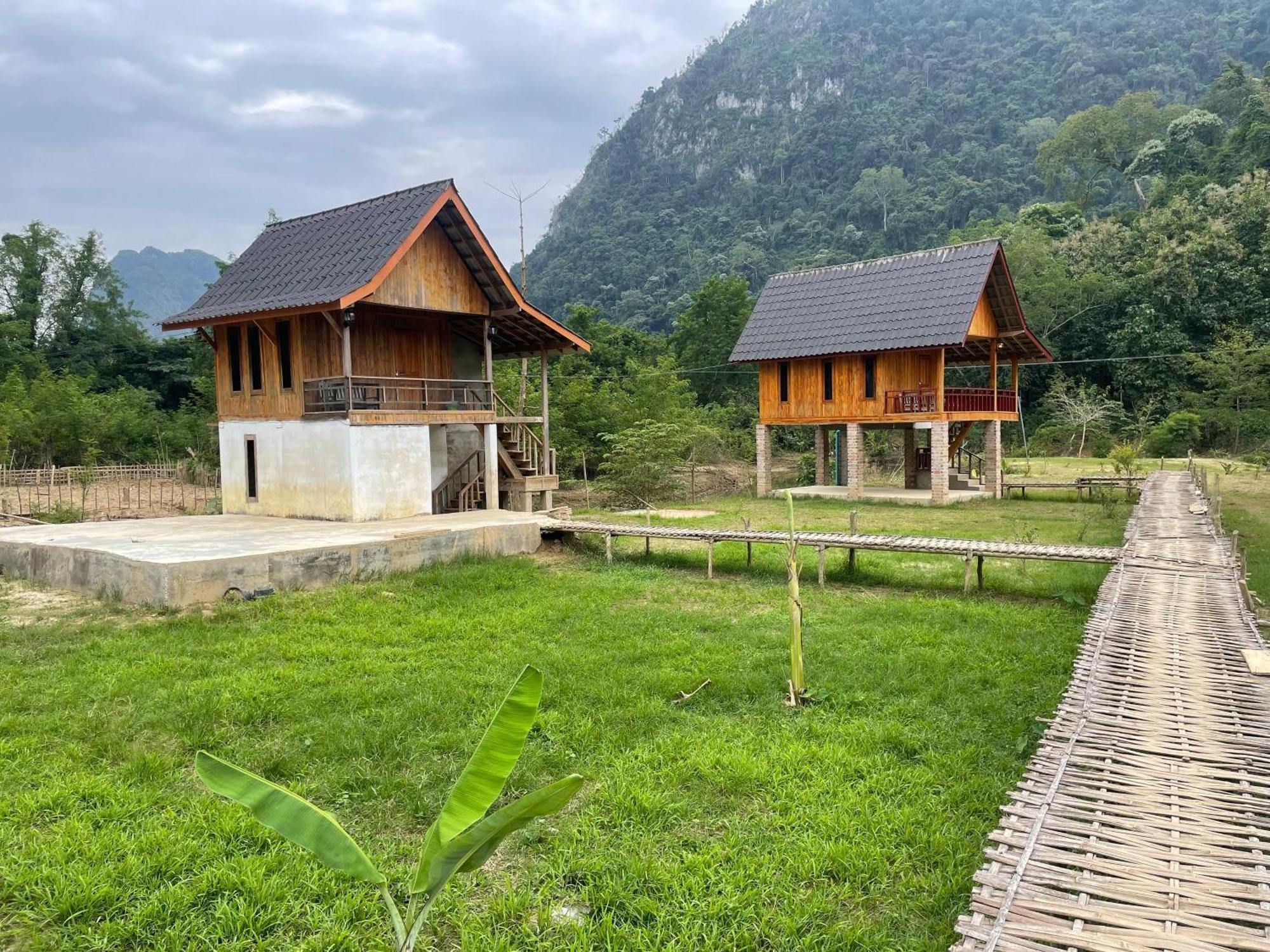 Eco Farm Stay And Hostel Nongkhiaw Kültér fotó