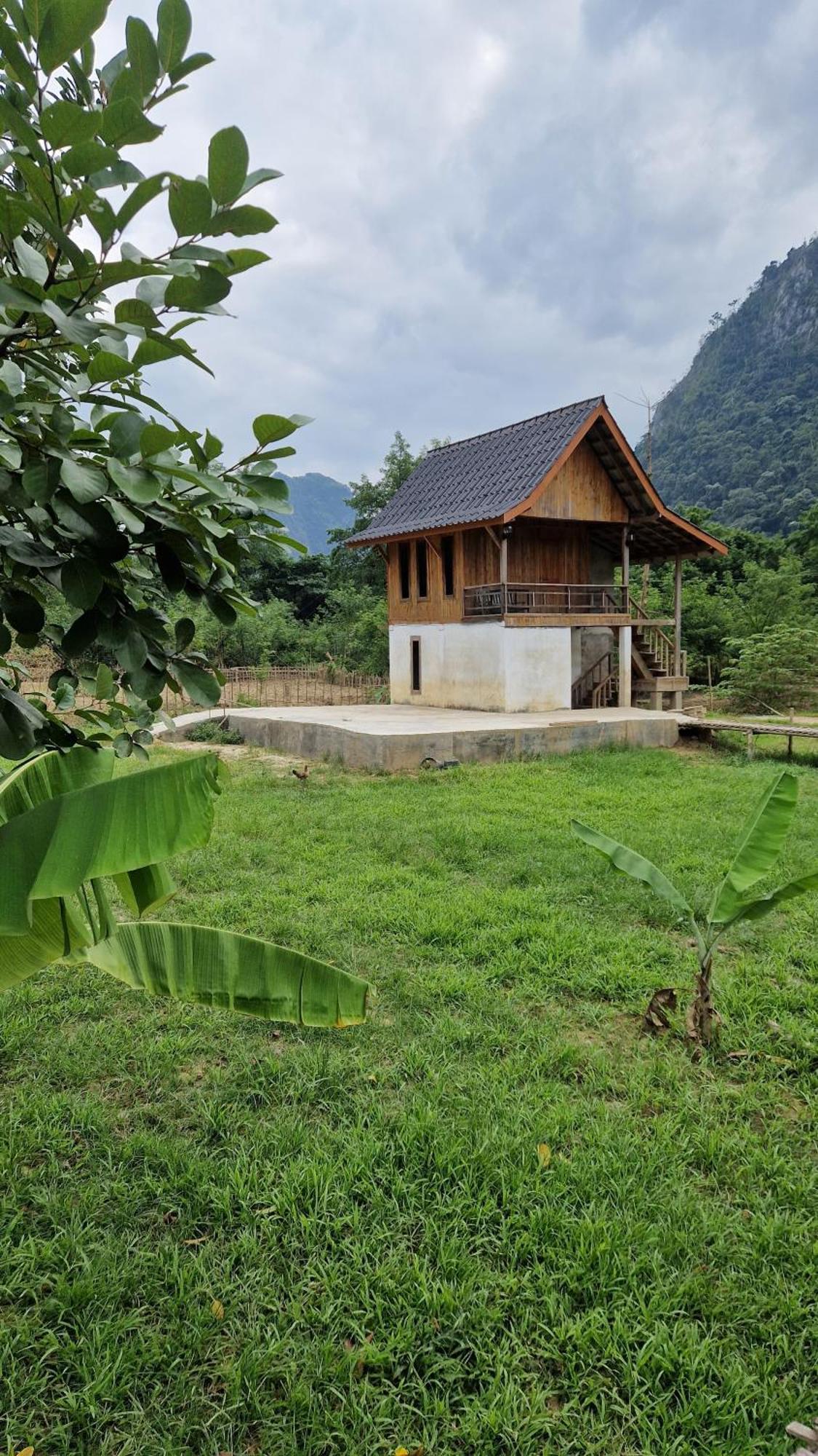 Eco Farm Stay And Hostel Nongkhiaw Kültér fotó
