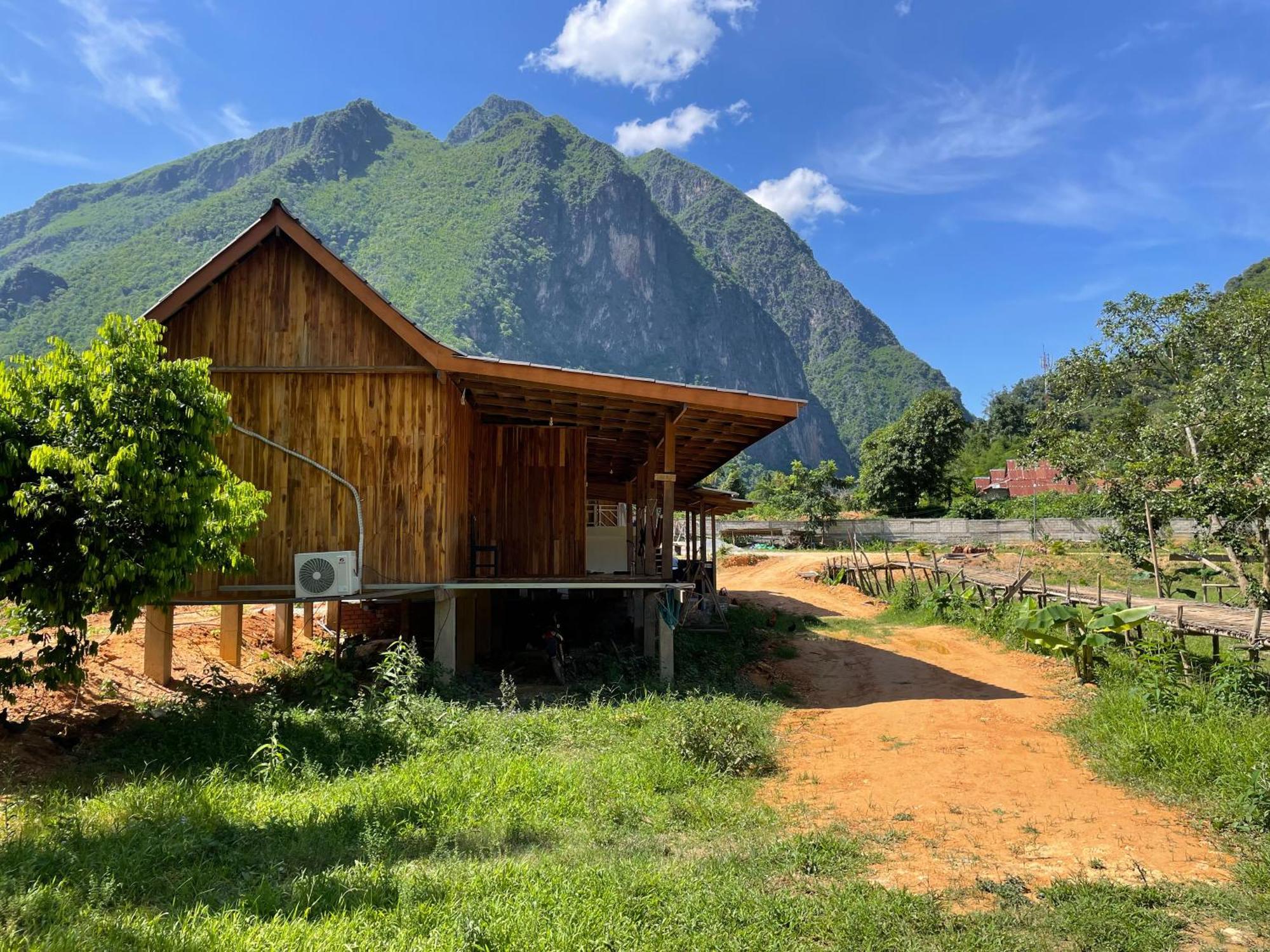 Eco Farm Stay And Hostel Nongkhiaw Kültér fotó