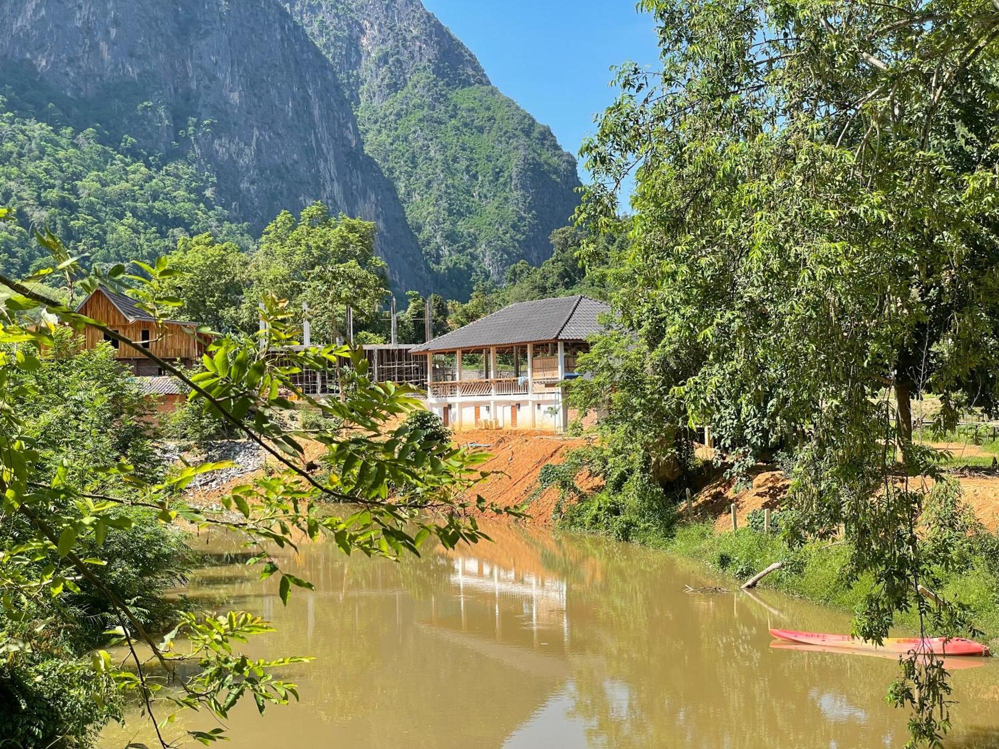 Eco Farm Stay And Hostel Nongkhiaw Kültér fotó